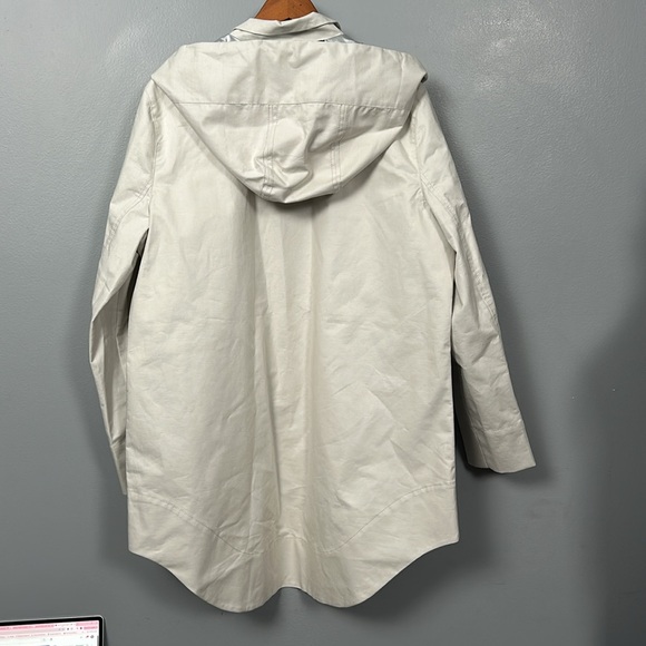 Banana Republic Water- resistant linen cotton blend rain coat, jacket size L - Picture 15 of 15